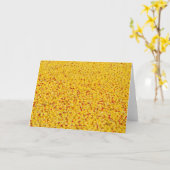 Duizenden eenden kaart (Gele Bloem)