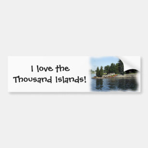 Duizenden eilanden #1 bumpersticker