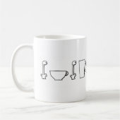 Duizenden koffie koffiemok (Links)