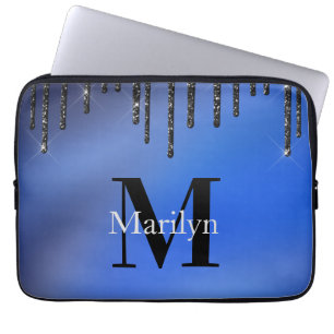 DUKE BLUE EN GLITTER LAPTOP SLEEVE