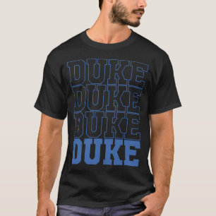 Duke - Bold Retro Typografie T-shirt
