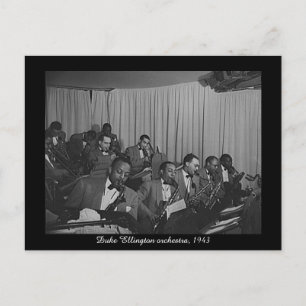 Duke Ellington orchestra, 1943 Briefkaart