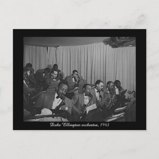 Duke Ellington orchestra, 1943 Briefkaart