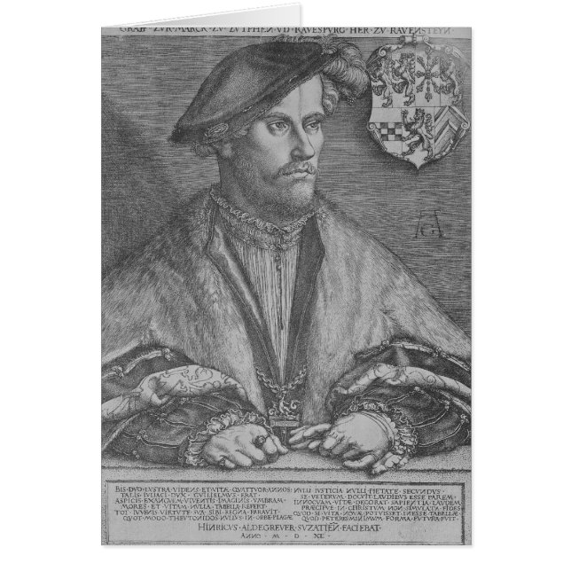 Duke Wilhelm V van Cleve, 1540 (Voorkant)