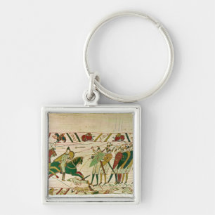 Duke William Exhorts zijn troepen Sleutelhanger