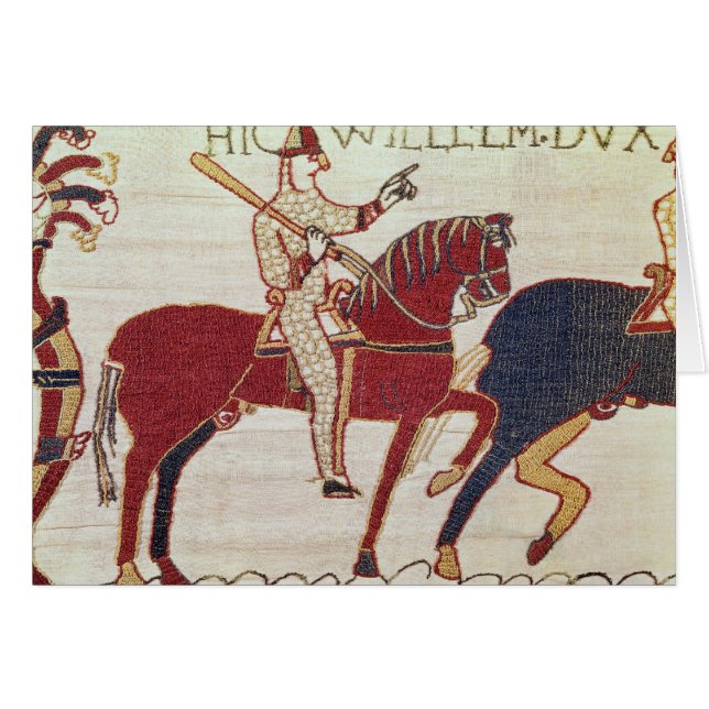 Duke William roept zijn troepen op (Voorkant Horizontaal)