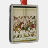 Duke William roept zijn troepen op Metalen Ornament (Rechts)