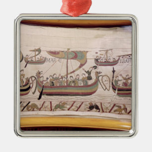 Duke William van Normandy Metalen Ornament
