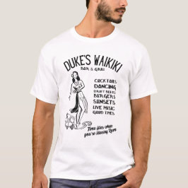 Duke's Waikiki Hawaiian bar en grill T-shirt