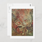 Dulac is de kleine zeemeermin briefkaart (Voorkant / Achterkant)