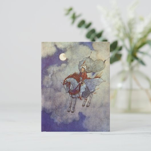 Dulac's Arabische Nights Briefkaart (Staand voorkant)