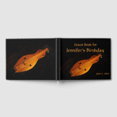 Dulcimer Anniversaire de la fête Livre d'invités (Complet)