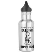 Dulcimer Happy Place Waterfles (Links)