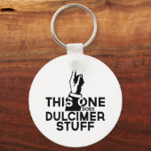 Dulcimer Stuff - Funny Dulcimer Music Sleutelhanger (Voorkant)