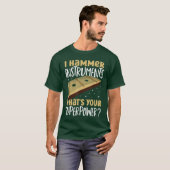Dulcimerist Dulcimers Music Hammered Dulcimer vint T-shirt (Voorkant volledig)