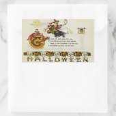 Dull Care Away Rechthoekige Sticker (Tas)