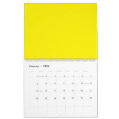 Dull Yellow, Golden Dream, Light Gold, Kalender (Feb 2026)