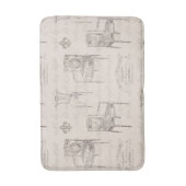 Dulocke Stoelen Badmat (Voorkant Verticaal)