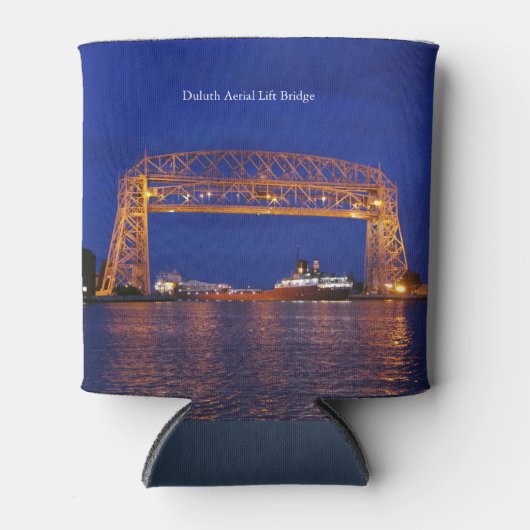 Duluth Aerial Lift Bridge & John G. Munson Blikjeskoeler (Voorkant)