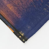 Duluth Aerial Lift Bridge & John G. Munson Fleece Deken (Hoek)