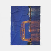 Duluth Aerial Lift Bridge & John G. Munson Fleece Deken (Voorkant)