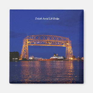 Duluth Aerial Lift Bridge & John G. Munson Magneet