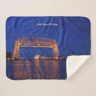 Duluth Aerial Lift Bridge & John G. Munson Sherpa Deken