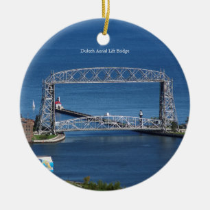 Duluth Aerial Lift Bridge ornement double face