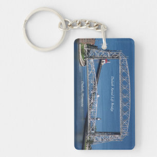 Duluth Aerial Lift Bridge-rechthoekige sleutelkete Sleutelhanger