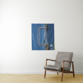 Duluth Aerial Lift Bridge tapisserie (En situation)