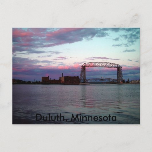 Duluth, carte postale MN (Devant)