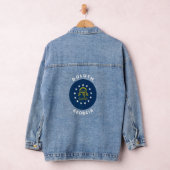 Duluth Georgia Flag GA Vacation Souvenir Denim Jacket (Hangar)