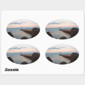 Duluth Harbour North Pier Autocollant léger Duluth (Feuille)