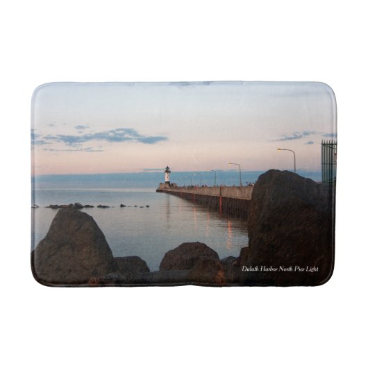 Duluth Harbour North Pier Light Bath mat (Voorkant)