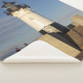 Duluth Harbour North Pier Light sherpa blanket Sherpa Deken (3/4)