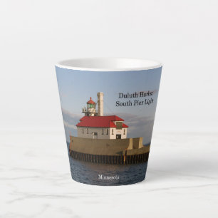Duluth Harbour South Pier Light latte mok