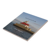 Duluth Harbour South Pier Light tile Tegeltje (Zijkant)