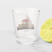 Duluth Harbour South Pierhead Licht schot glas (Achterkant)