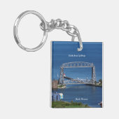 Duluth Luchtbrug acryl sleutelhanger (Voorkant Links)