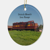Duluth Mesabi Iron Range Eng 316 ornament (Links)
