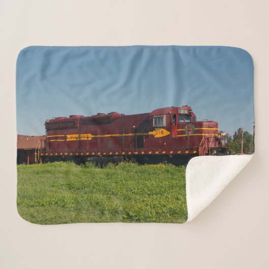 Duluth Mesabi Iron Range Eng 316 sherpa blanket Deken (Voorkant (horizontaal))