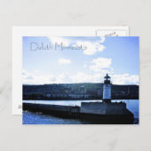Duluth Minnesota Briefkaart (Voorkant / Achterkant)