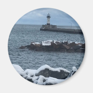 Duluth Minnesota Lake Superior Kanaalpark  Magneet