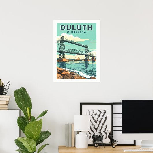 Duluth Minnesota Poster (Thuiskantoor)