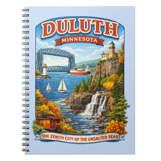 Duluth, Minnesota Souvenir Notitieboek, Noordkust Notitieboek