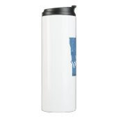 Duluth Minnesota Wood Grain Thermosbeker (Gedraaid links)