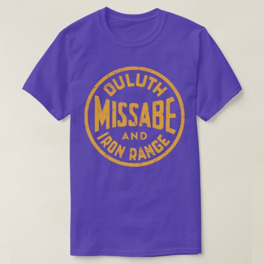 Duluth Missabe en Iron Range Railway T-shirt (Design voorkant)