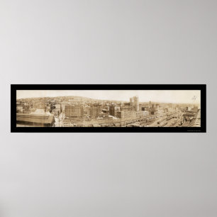 Duluth, MN Foto 1913 Poster