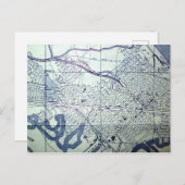 Duluth, MN  Map Briefkaart (Voorkant / Achterkant)