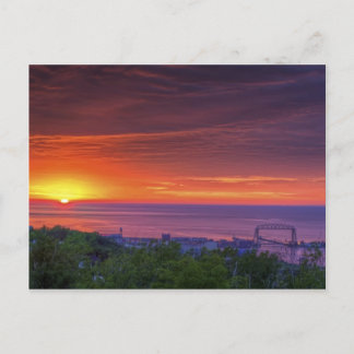 Duluth Sunrise Briefkaart